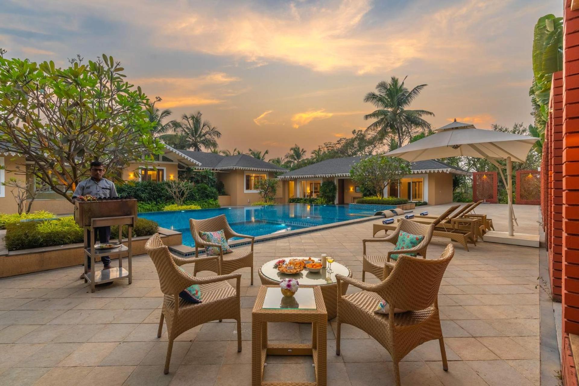 Stayvista At Amara Villa Luxury Collection With Private Pool & Gazebo 알리바그 외부 사진