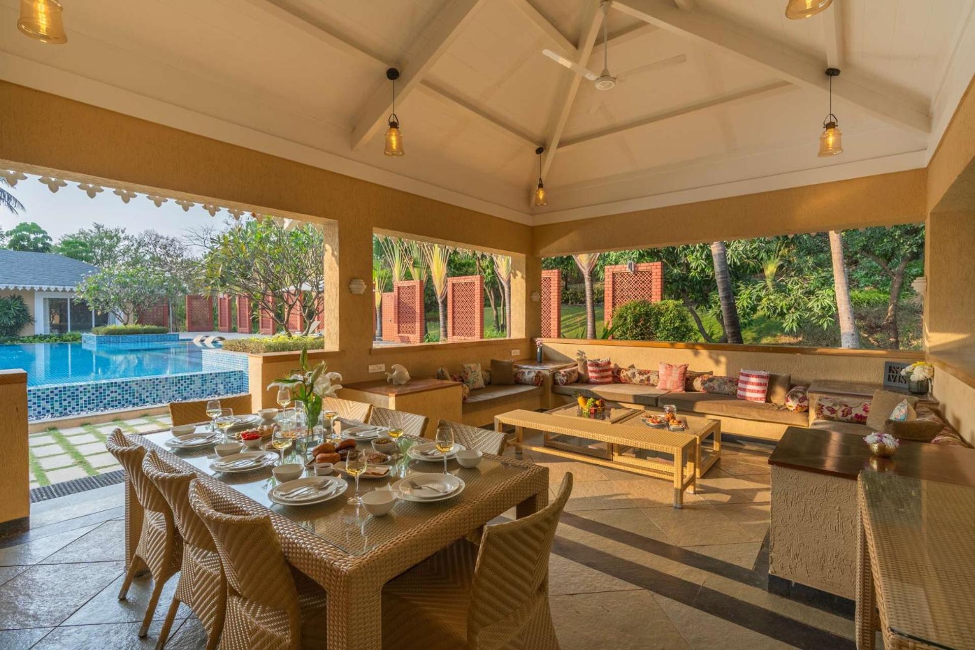 Stayvista At Amara Villa Luxury Collection With Private Pool & Gazebo 알리바그 외부 사진